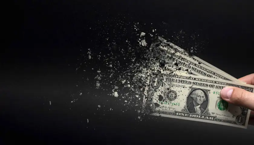 Money dissapearing