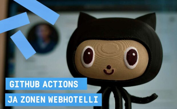 Verkkosivuston muutosten automaattinen julkaiseminen Github Actionsin kautta