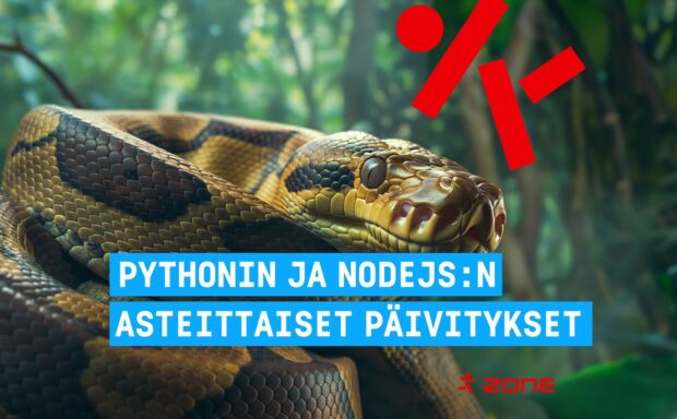 Päivitämme NodeJS- ja Python-oletusversiot