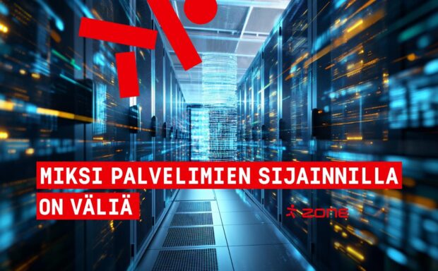 Miksi palvelimien sijainnilla on väliä?