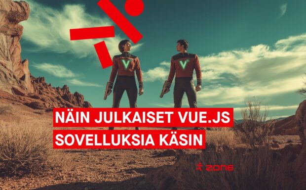 JavaScriptin varaan rakentuvien web-sovellusten julkaiseminen käyttäen esimerkkinä Vue.js-ohjelmistokehystä