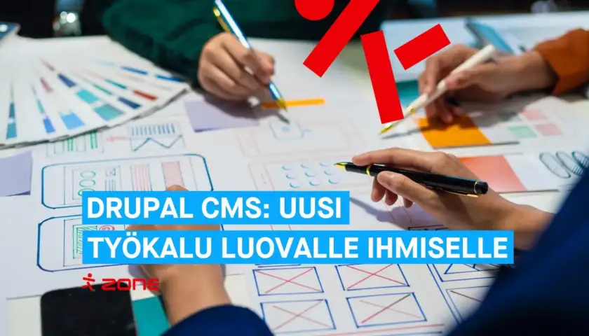 Drupal CMS – sisällönhallinta-alusta markkinoijille, suunnittelijoille ja sisällöntuottajille