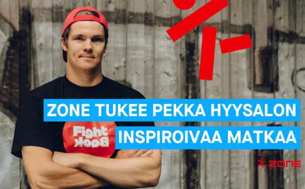 Zone tukee Pekka Hyysalon inspiroivaa matkaa – sisulla ja sydämellä