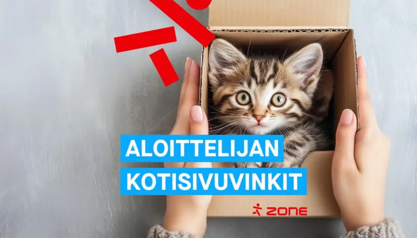 Webhotelli aloittelijoille: Rakenna kotisivut nopeasti ja turvallisesti Zonen avulla