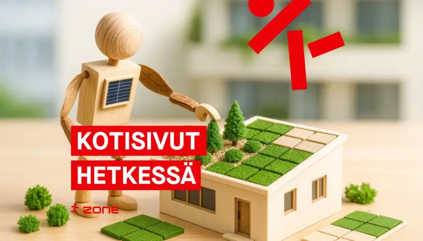 Näin Zone+ AI Assistant tekee kotisivut yritykselle hetkessä