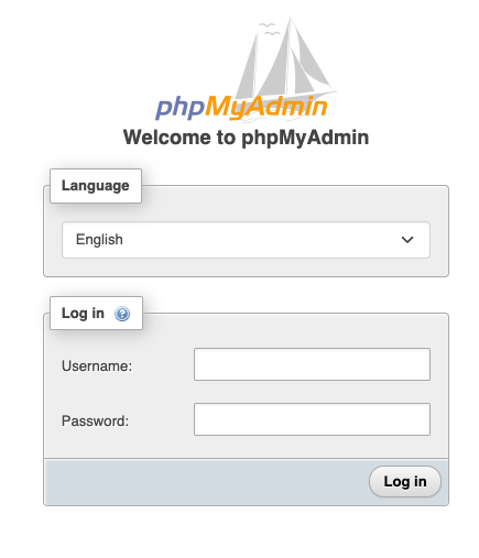 Anna tietokannan käyttäjätunnus ja salasana (MySQL), jotka kopioit wp-config.php-tiedostosta.